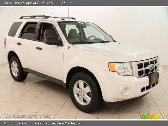 2010 Ford Escape XLT in White Suede