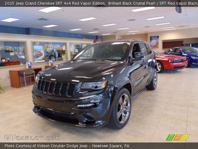 2015 Jeep Grand Cherokee SRT 4x4 Red Vapor Edition in Brilliant Black Crystal Pearl