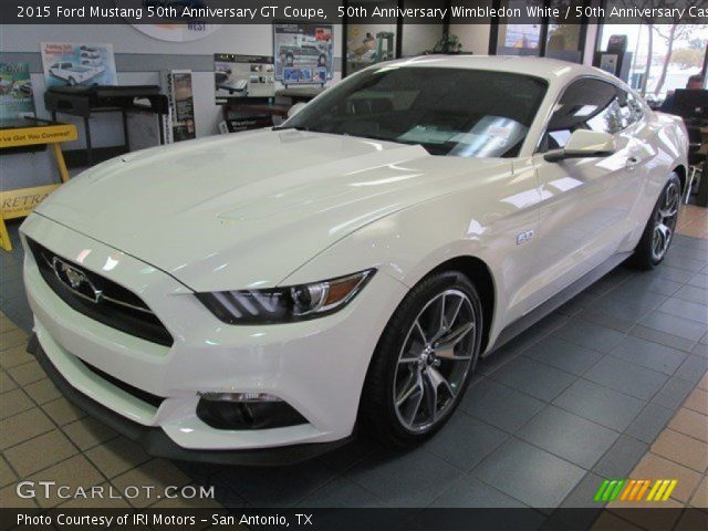 2015 Ford Mustang 50th Anniversary GT Coupe in 50th Anniversary Wimbledon White