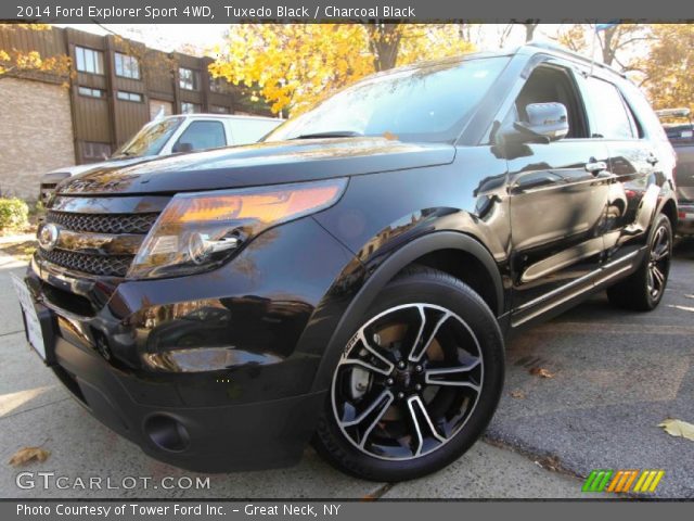 2014 Ford Explorer Sport 4WD in Tuxedo Black
