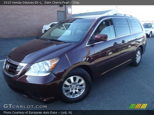 2010 Honda Odyssey EX-L in Dark Cherry Pearl