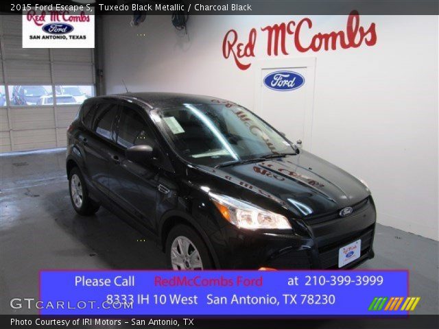 2015 Ford Escape S in Tuxedo Black Metallic