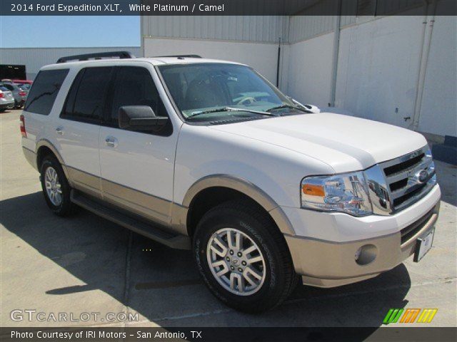 2014 Ford Expedition XLT in White Platinum