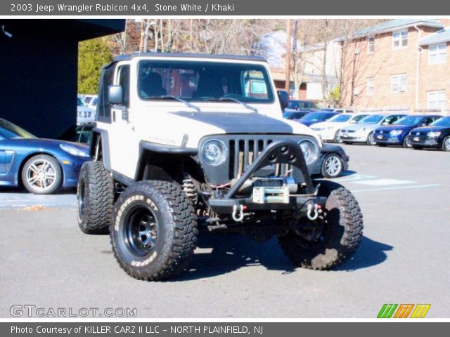 2003 Jeep Wrangler Rubicon 4x4 in Stone White