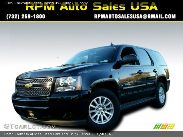 2009 Chevrolet Tahoe Hybrid 4x4 in Black