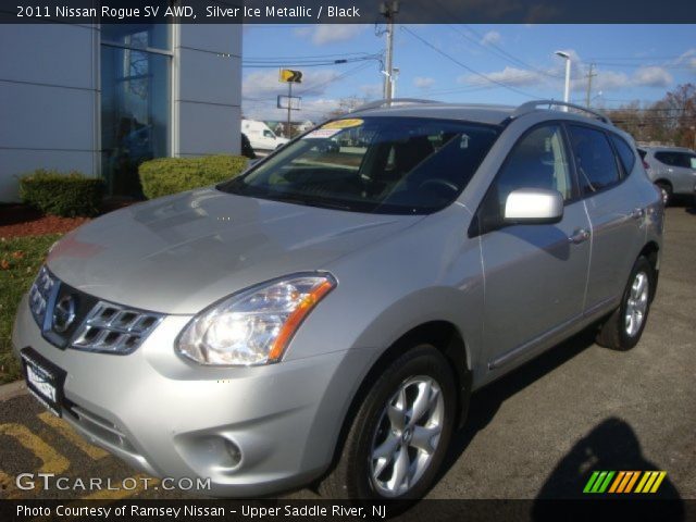 2011 Nissan Rogue SV AWD in Silver Ice Metallic