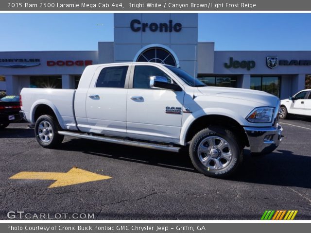 2015 Ram 2500 Laramie Mega Cab 4x4 in Bright White