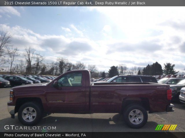 2015 Chevrolet Silverado 1500 LT Regular Cab 4x4 in Deep Ruby Metallic