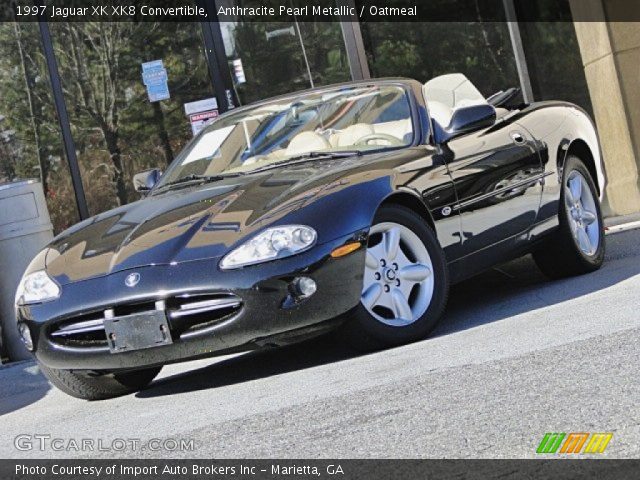 1997 Jaguar XK XK8 Convertible in Anthracite Pearl Metallic