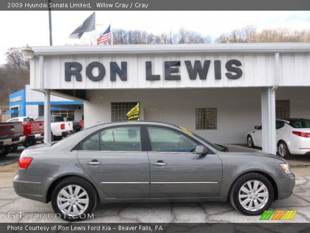 2009 Hyundai Sonata Limited in Willow Gray