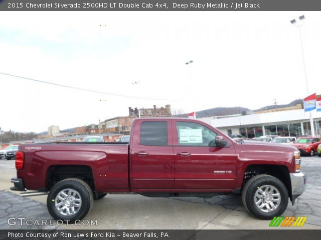 2015 Chevrolet Silverado 2500HD LT Double Cab 4x4 in Deep Ruby Metallic