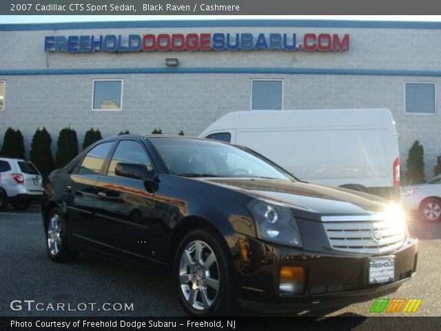 2007 Cadillac CTS Sport Sedan in Black Raven
