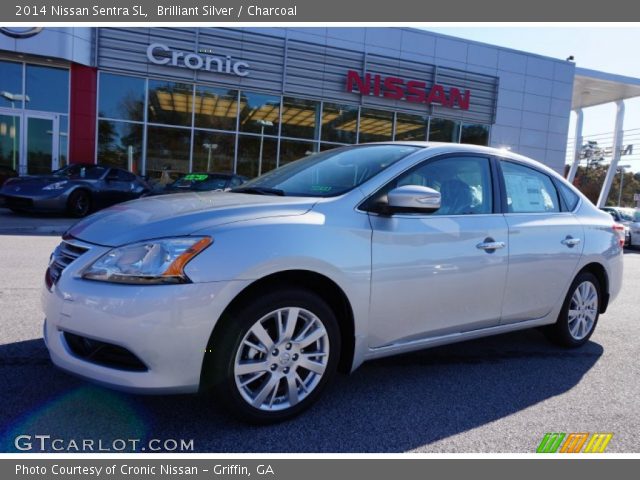 2014 Nissan Sentra SL in Brilliant Silver
