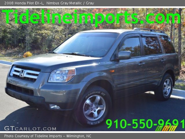 2008 Honda Pilot EX-L in Nimbus Gray Metallic
