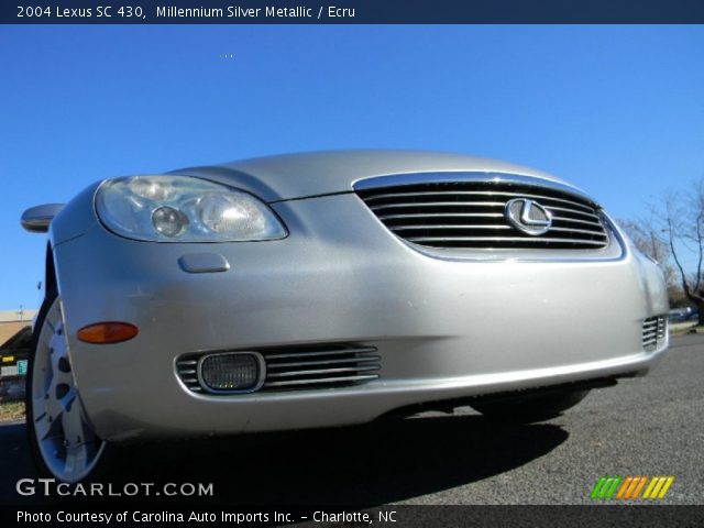 2004 Lexus SC 430 in Millennium Silver Metallic