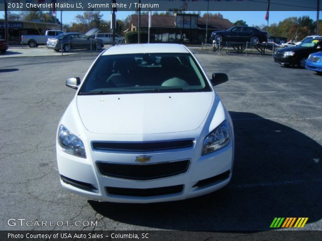 2012 Chevrolet Malibu LS in Summit White
