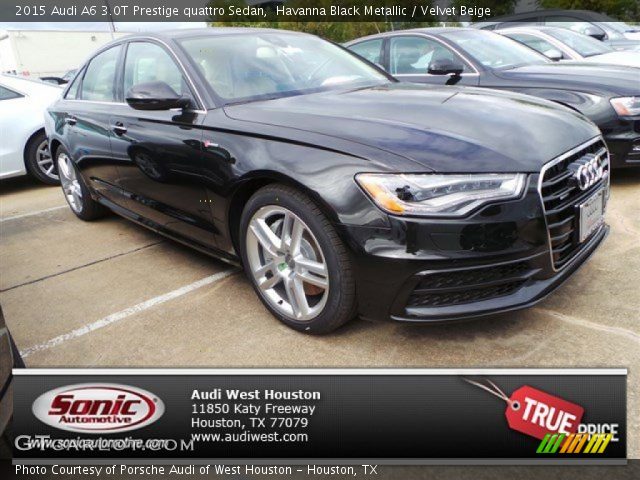 2015 Audi A6 3.0T Prestige quattro Sedan in Havanna Black Metallic