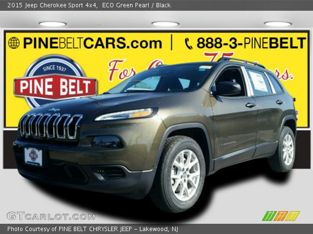 2015 Jeep Cherokee Sport 4x4 in ECO Green Pearl