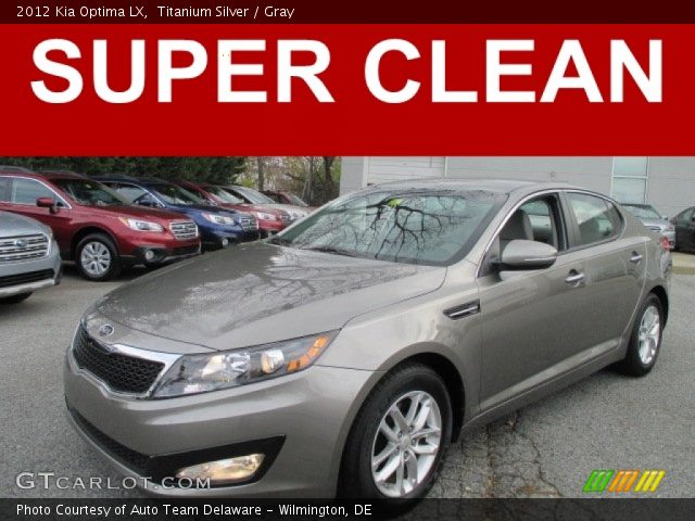 2012 Kia Optima LX in Titanium Silver