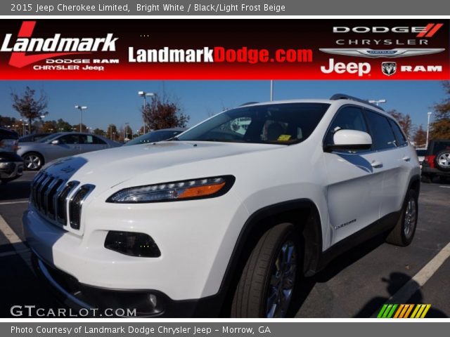 2015 Jeep Cherokee Limited in Bright White