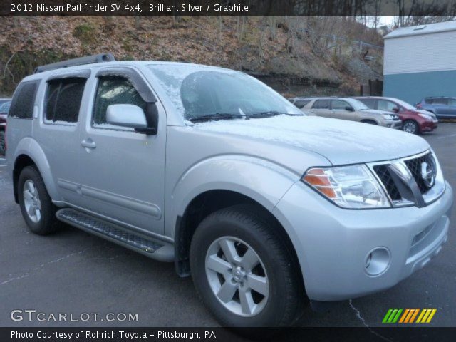 2012 Nissan Pathfinder SV 4x4 in Brilliant Silver