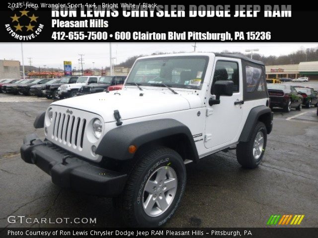 2015 Jeep Wrangler Sport 4x4 in Bright White