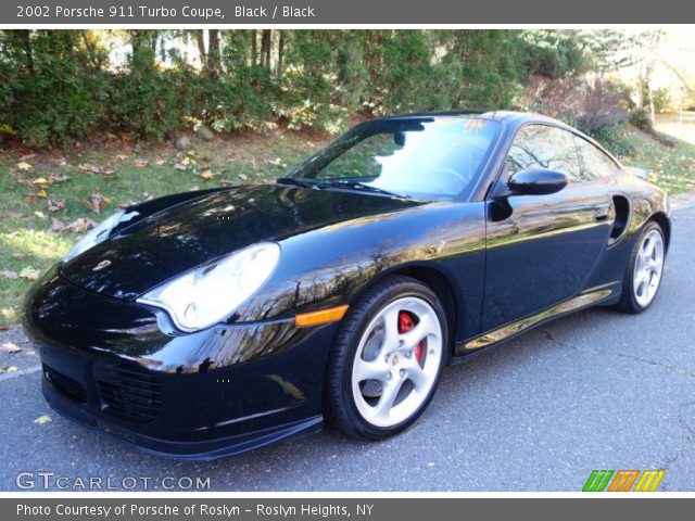 2002 Porsche 911 Turbo Coupe in Black
