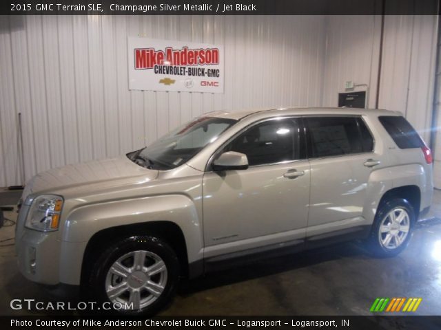2015 GMC Terrain SLE in Champagne Silver Metallic