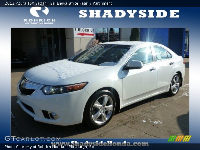 2012 Acura TSX Sedan in Bellanova White Pearl