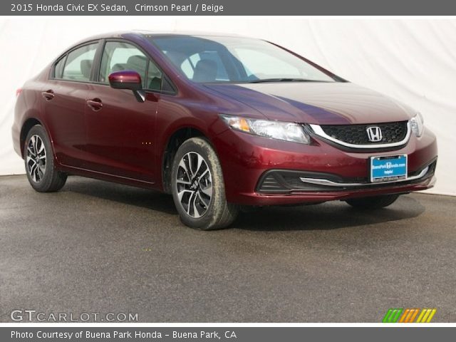 2015 Honda Civic EX Sedan in Crimson Pearl