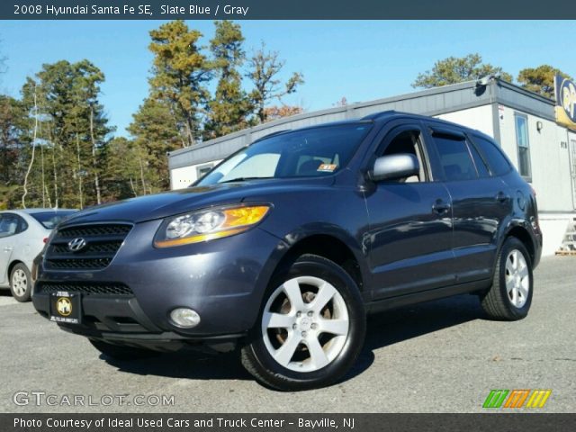2008 Hyundai Santa Fe SE in Slate Blue