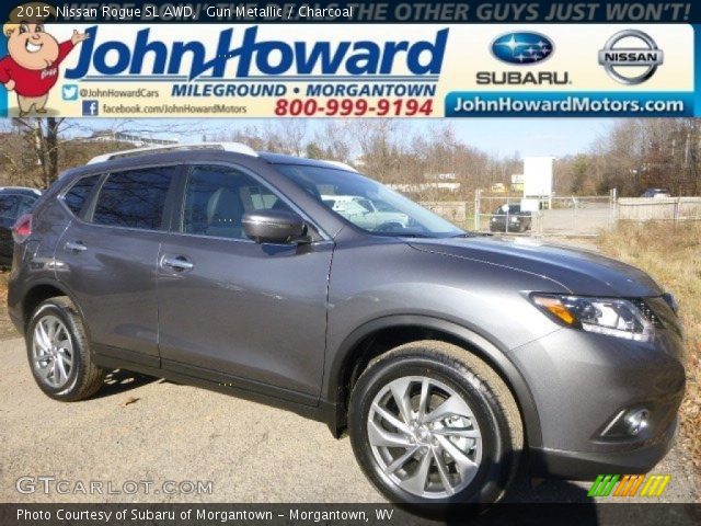 2015 Nissan Rogue SL AWD in Gun Metallic