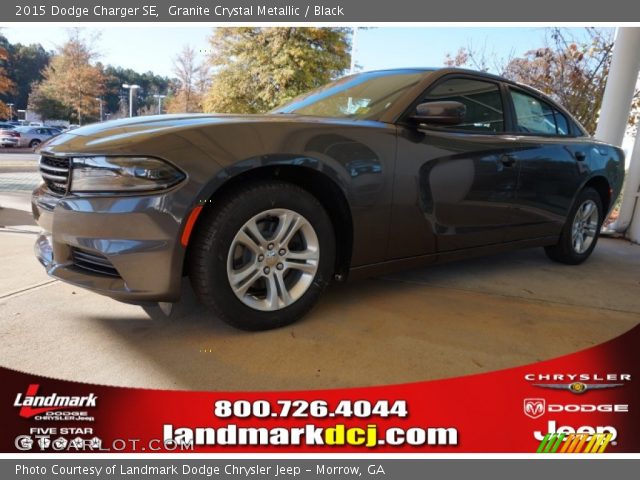 2015 Dodge Charger SE in Granite Crystal Metallic