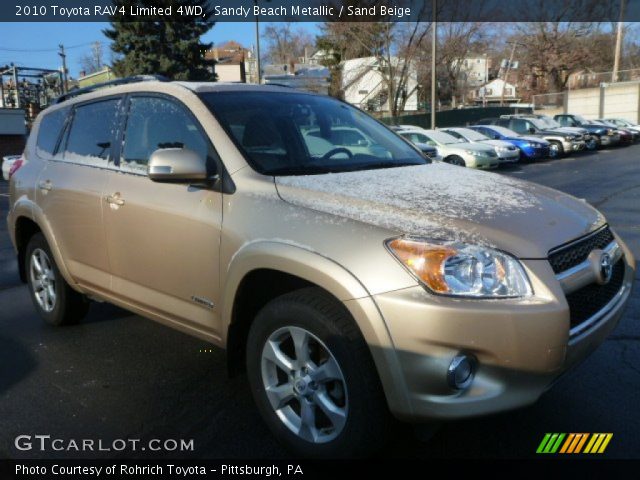 2010 Toyota RAV4 Limited 4WD in Sandy Beach Metallic