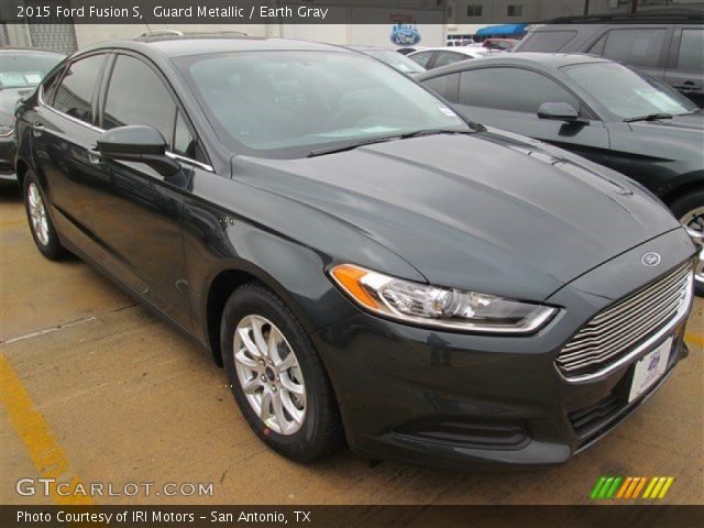 2015 Ford Fusion S in Guard Metallic