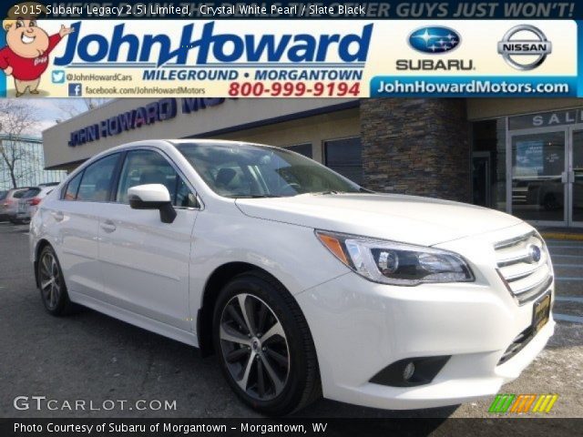 2015 Subaru Legacy 2.5i Limited in Crystal White Pearl