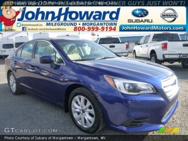 2015 Subaru Legacy 2.5i Premium in Lapis Blue Pearl