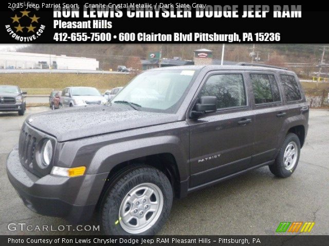 2015 Jeep Patriot Sport in Granite Crystal Metallic