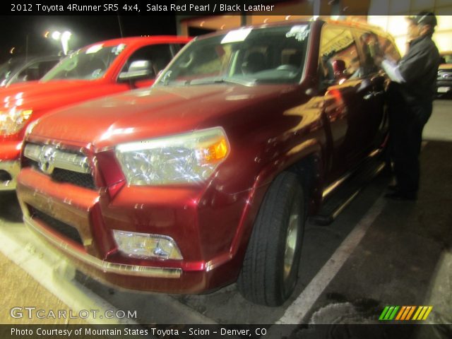 2012 Toyota 4Runner SR5 4x4 in Salsa Red Pearl