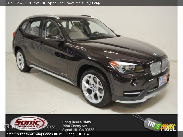 2015 BMW X1 sDrive28i in Sparkling Brown Metallic