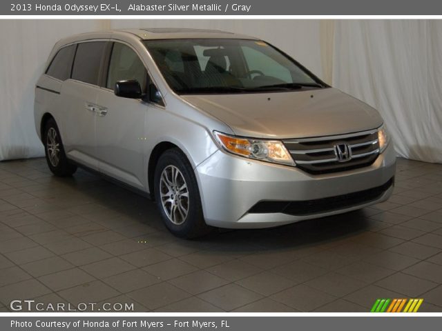 2013 Honda Odyssey EX-L in Alabaster Silver Metallic