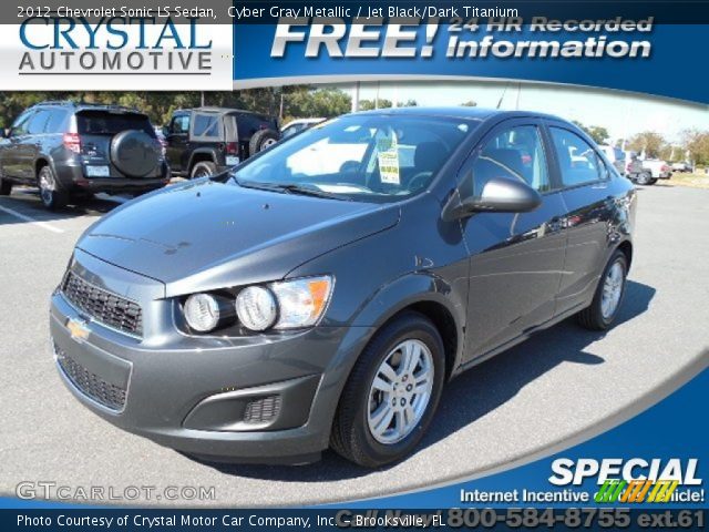 2012 Chevrolet Sonic LS Sedan in Cyber Gray Metallic