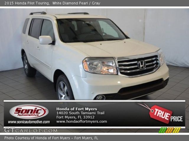 2015 Honda Pilot Touring in White Diamond Pearl