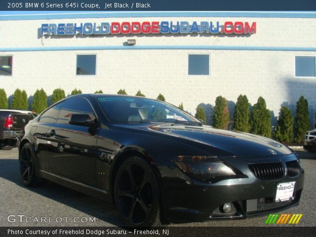 2005 BMW 6 Series 645i Coupe in Jet Black