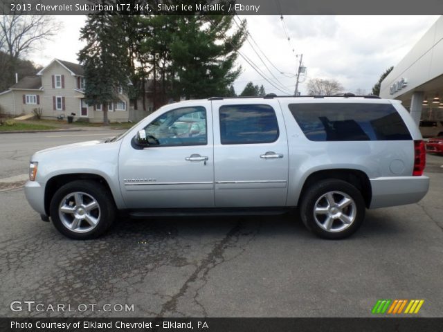 2013 Chevrolet Suburban LTZ 4x4 in Silver Ice Metallic