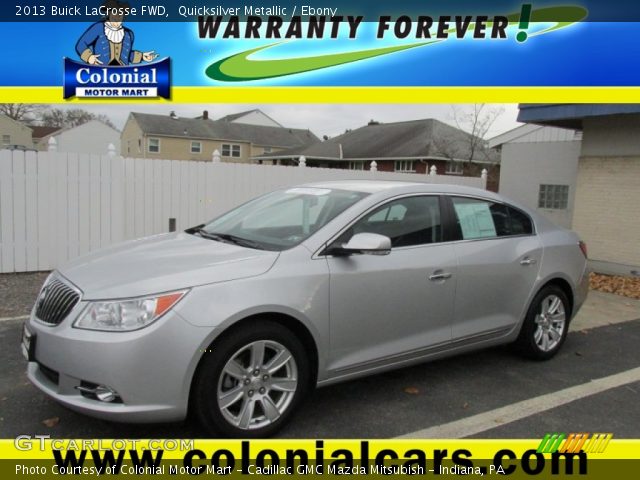 2013 Buick LaCrosse FWD in Quicksilver Metallic