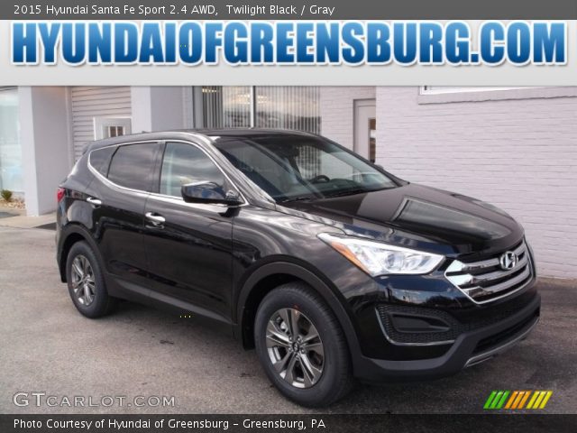 2015 Hyundai Santa Fe Sport 2.4 AWD in Twilight Black