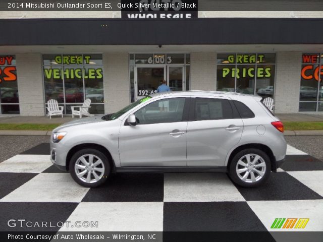 2014 Mitsubishi Outlander Sport ES in Quick Silver Metallic