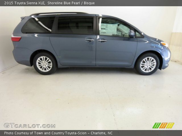 2015 Toyota Sienna XLE in Shoreline Blue Pearl