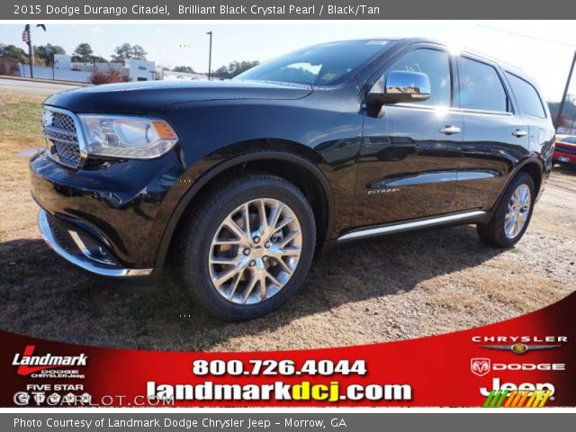 2015 Dodge Durango Citadel in Brilliant Black Crystal Pearl